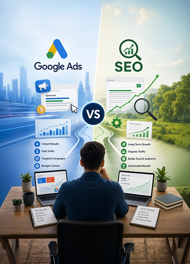 Google Ads vs. SEO: Which One Should You Invest In?