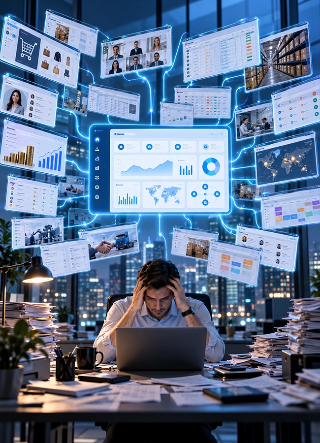 More Tabs Than Employees? Your Business Definitely Needs Smarter ERP